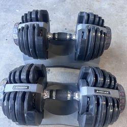 Bowflex Selectech Adjustable Weight Set 5-50 Lbs.
