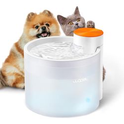 Cat Water Fountain Brand New With Led Light 