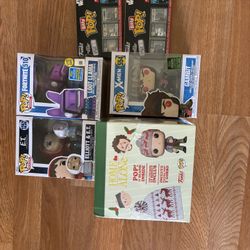 Funko Pop ET X-men Gambit Loot Llana Bitty Pop Star Wars Home Alone McAllister With Beanie Lot Of 6