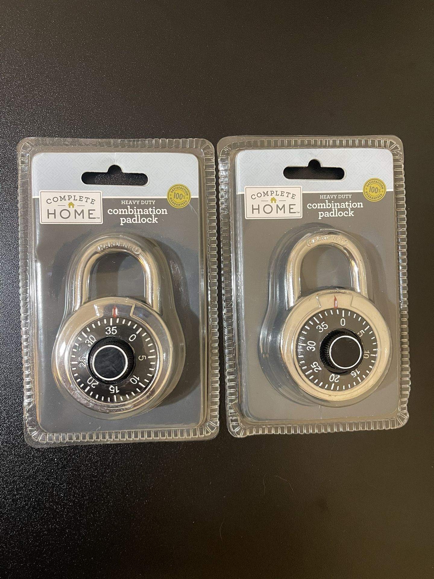 2pack Heavy Duty Combination Pad Lock