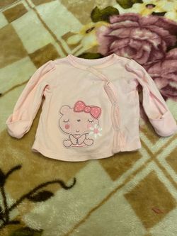 Baby Girl Pink Long Sleeve Top
