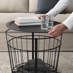 Metal Coffee Table w/ Storage