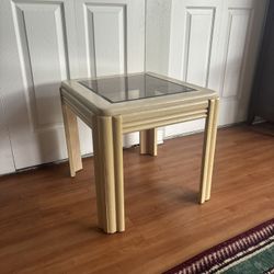 Side Glass Table 