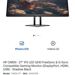 Hp Omen 27i