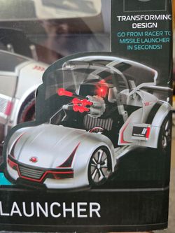 Shaper Image RC missle launcher car toy.. New.