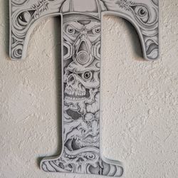 Custom Wall Hanging Number And Letters 