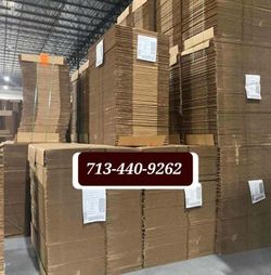 40  cardboard boxes for $25