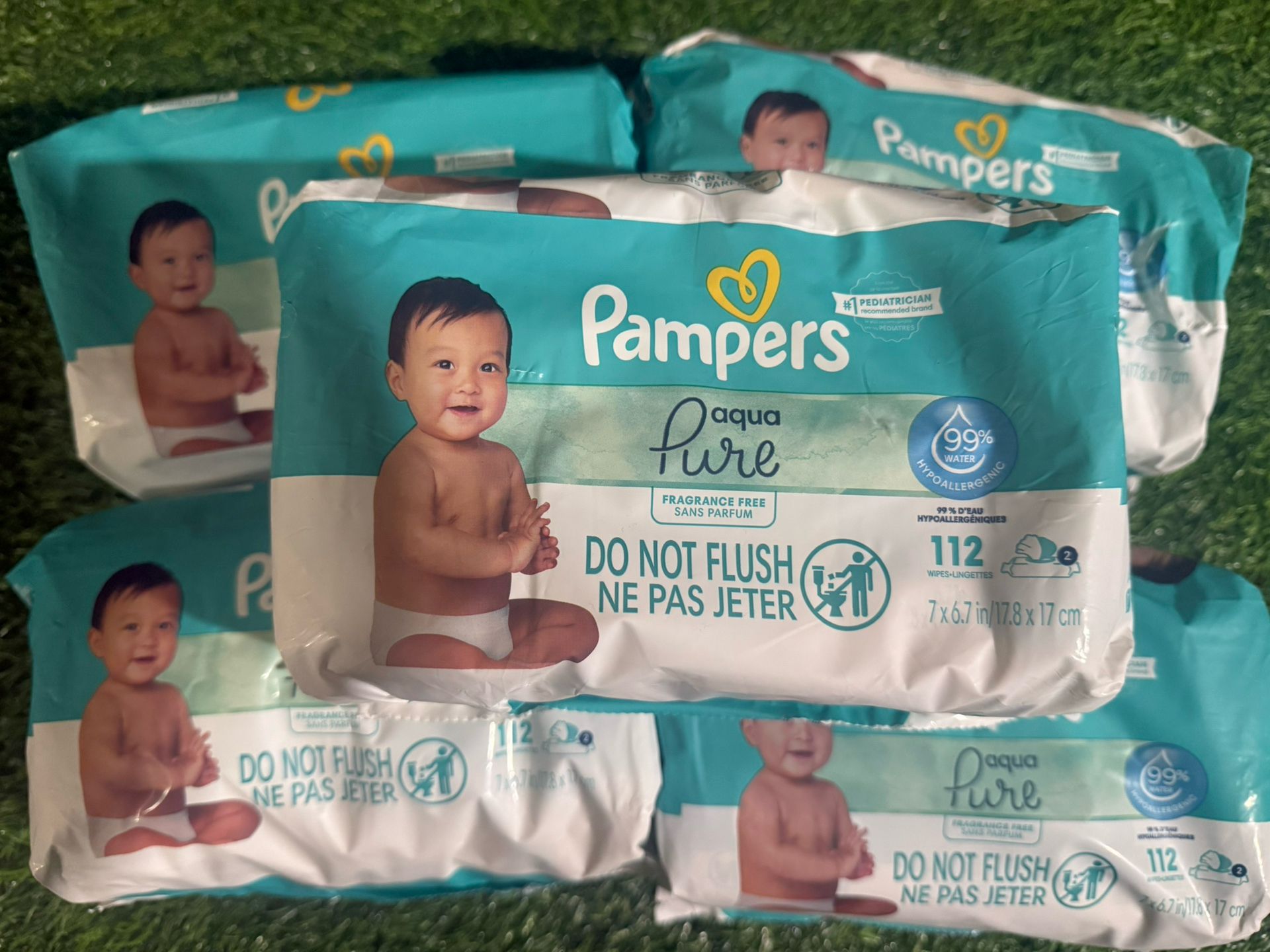 Pampers Aqua Pure 112 Count