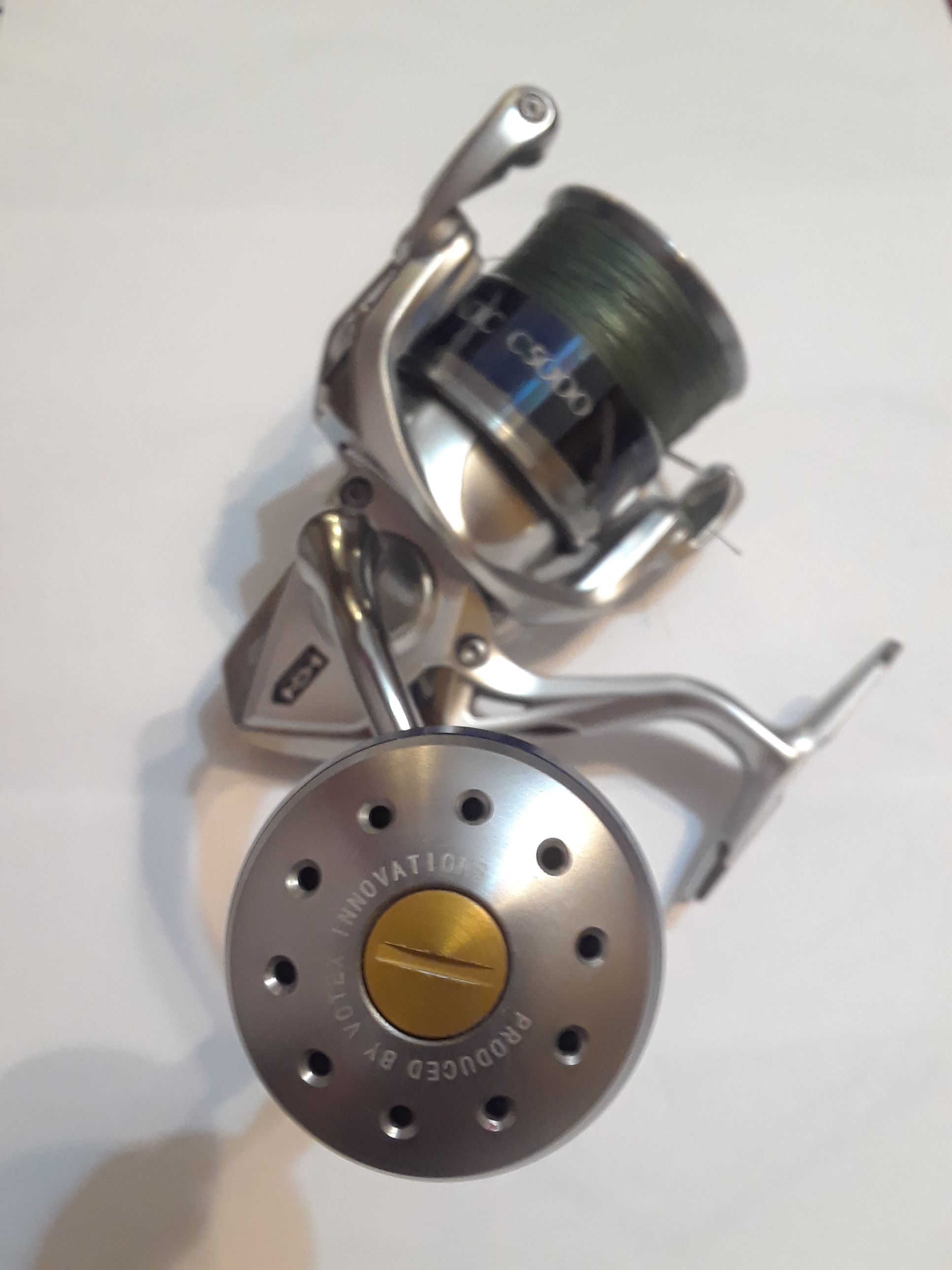 Shimano Stradic 5000 FK Spinning Fishing Reel with aluminum power knob for  Sale in Fort Worth, TX - OfferUp
