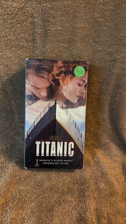Titanic VHS Tape James Cameron