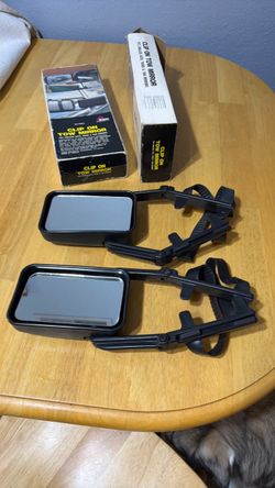 2 Clip on Tow Mirrors