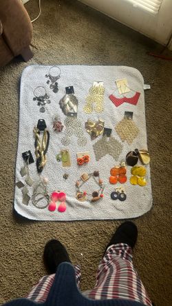 Rings, Earrings And Necklaces, $3 A Piece, $30 For All