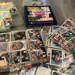 Baseball basketball football cards