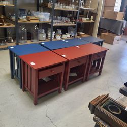 Nightstands!  Bedside tables!  Occasional tables!(Pair price $68)