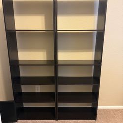 2 Book Shelves For Sale