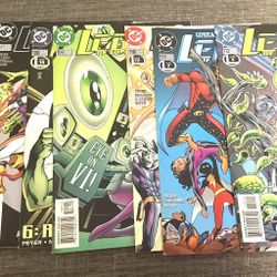 Lot of 7 DC Legion Of Super-Heroes #74, #107-112 comic Books