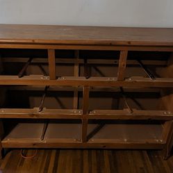 Solid Pine Dresser Vintage, Antique 