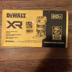 BRAND NEW Dewalt XR Compact Router NEVER OPENED