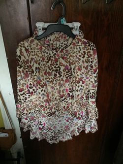Cheetah print skirt