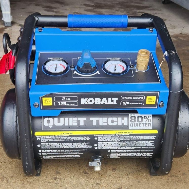 Kobalt quiet tech 2024 2 gallon review