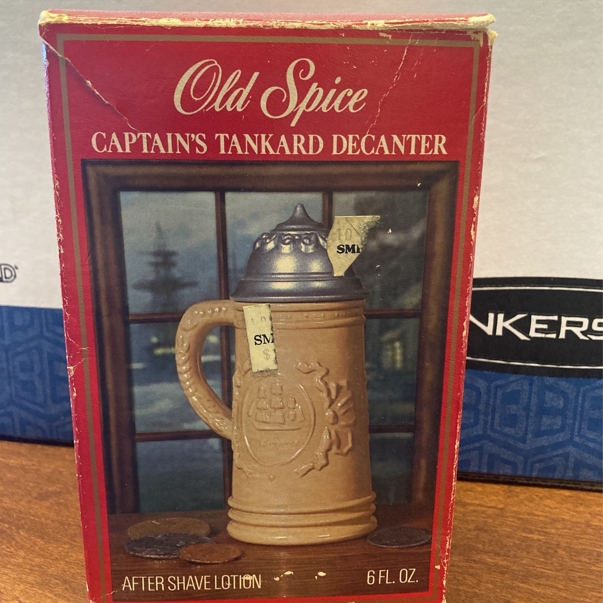 Vintage Old Spice Tankard Decanter