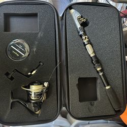 Magreel Telescoping Fishing Rod Combo In Case