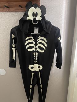 Mickey Mouse Skeleton Costume