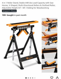 Workess 4-in-1 Folding Roller Stand