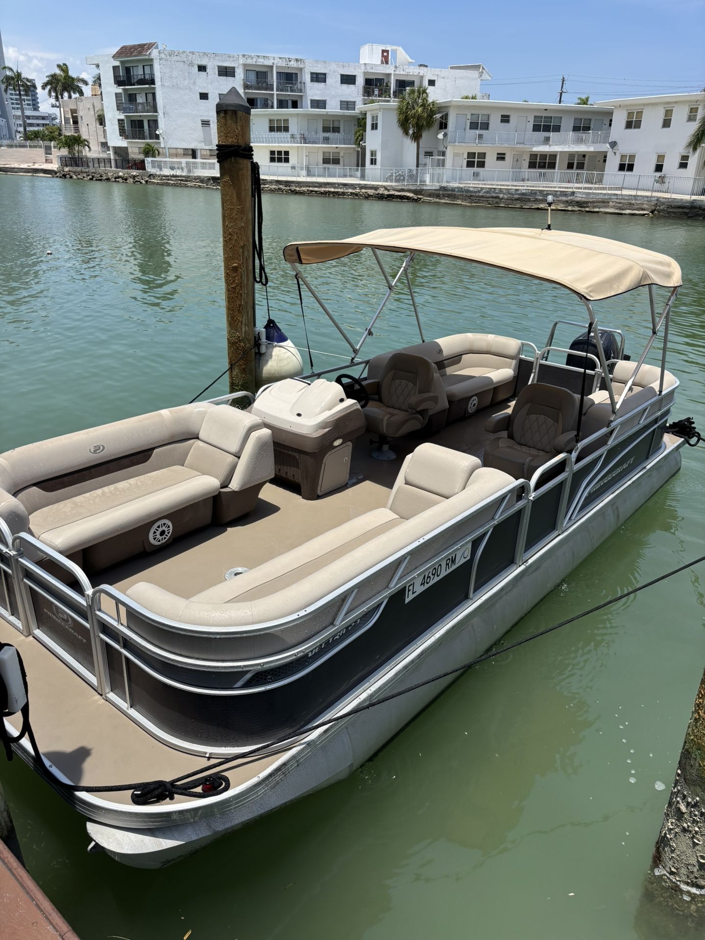 2018 PrinceCraft 23ft Tri-Toon