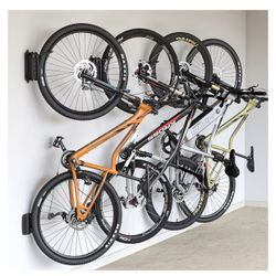 New monTEK Swivel Bike Wall Mount, Bike Hangers for Garage, Space-Saving Vertical Bike Rack, Sturdy Bike Storage Rack Holds Up to 66lbs, Easy to Insta