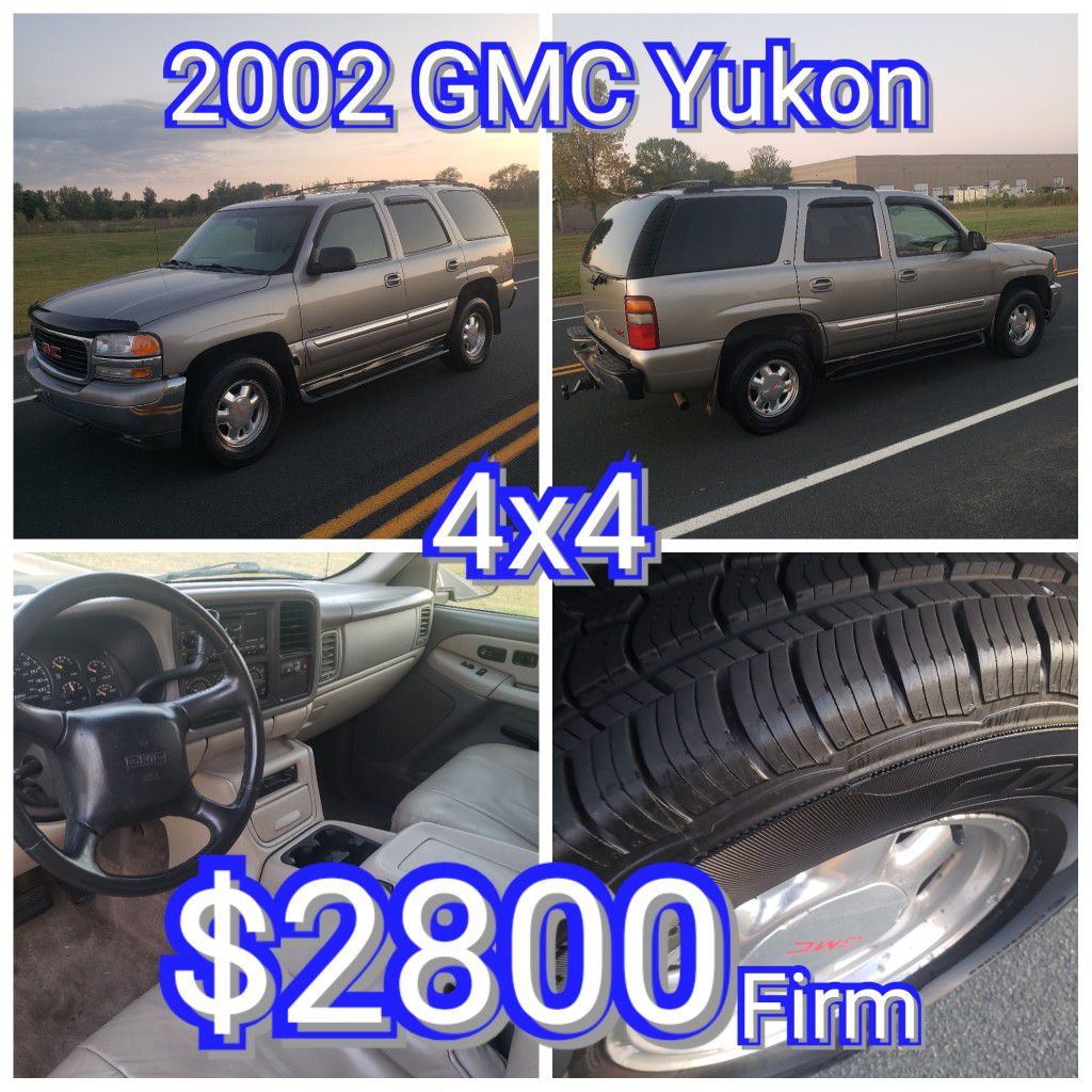 2002 GMC Yukon-Good To Go