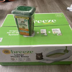 Brand new Litter box/treats/deterrent 