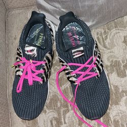 Adidas UltraBoost DNA Zebra Sneakers Shoes FZ2730 Size 11 