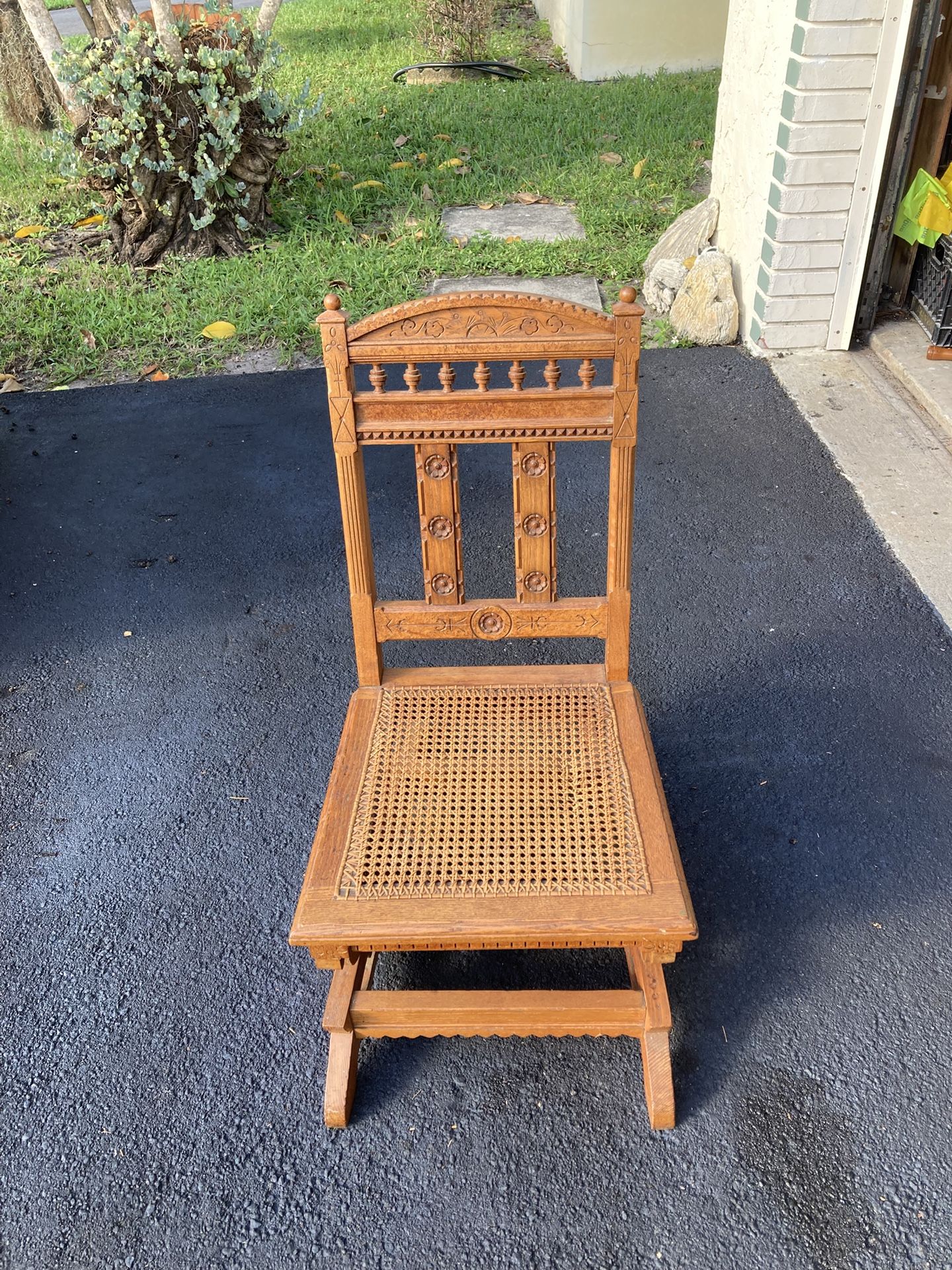 Antique / Vintage Child’s Wicker Rocker