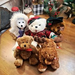 Christmas Stuffed Animals Your Choice $3 Each