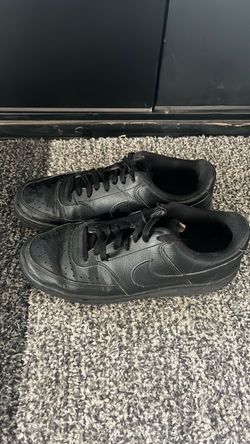 Black Nike sneakers