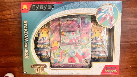 Pokemon 30th Celebration Sylveon EX BOX