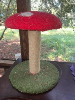 17” Mushroom Cat Tower