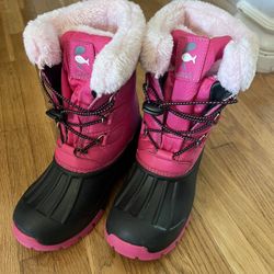 Snow Boots For Girls Size 33(US 1-1.5)