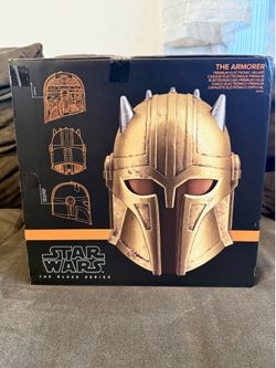 Star Wars The Black Series The Armorer Electronic Helmet