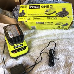 Ryobi Charger And Battery