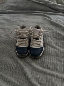 6Y Air Jordan 11 Retro Low GS Navy Snakeskin