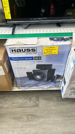 Häuss Media Labs Platinum Series HS-3 Home Theater System