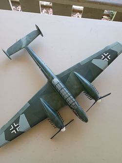 WW2 wood German airplane me110