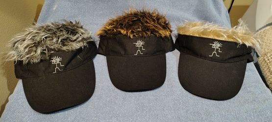 Big T Toys Crazy Hair Baseball Style Cap With Adjustable Velcro Strap