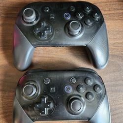 Nintendo Switch Pro Controller (X2)