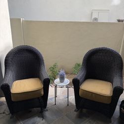 Wicker Rocking Chairs
