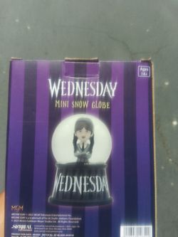 Wednesday Addams Snow Globe