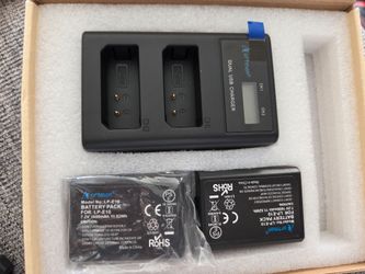 Aartman LPE 10 battery and dual charger