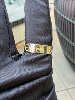 Cartier inspired ring 14k